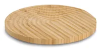 Zeller Present Topfuntersetzer Bambus Ø 25 cm, Braun - Anwendungsbereich: Pfanne  - Topf  - Material: Holz - Detailfarbe: Braun - Set: Nein - Zusammenklappbar: Nein