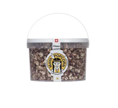Maya Popcorn Popcorn Choco Family 295 g - Produkttyp: Popcorn - Nährwertangabe pro: 100 g - Energiegehalt (in kj): 1720 - Energiegehalt (in kcal): 407 - Fett: 7.1 - Gesättigte Fettsäuren: 0.8