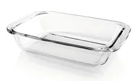 GOURMETmaxx Auflaufform für Heissluft-Fritteusen Eckig, Transparent - Materialtyp: Glas - Material: Glas - Detailfarbe: Transparent - Mikrowellenfest: Ja - Spülmaschinenfest: Ja - Set: Nein