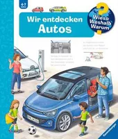 Ravensburger Kinder-Sachbuch WWW Wir entdecken Autos - Sprache: Deutsch - Altersempfehlung ab: 4 Jahren - Einband: Spiralbindung - Anzahl Seiten: 16 - Thema: Wieso? Weshalb? Warum? - Altersgruppe: Kleinkinder