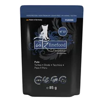 catz finefood Nassfutter Purrrr No.117 Truthahn, 85 g - Tierbedürfnis: Verdauung - Magen & Darm - Geschmacksrichtung: Geflügel - Zertifikate: Keine Zertifizierung - Fleischsorte: Truthahn - Futtereigenschaft: Getreidefrei - Ohne künstliche Zusätze - Singl