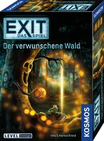 Kosmos Kennerspiel EXIT: Der verwunschene Wald - Sprache: Deutsch - Kategorie: Kooperationsspiel - Deduktion - Altersempfehlung ab: 10 Jahren - Spieldauer: 45 min - Min. Anzahl Spieler: 1 - Max. Anzahl Spieler: 4