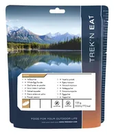 Trek 'N Eat Frühstück Volleipulver - Produkttyp: Frühstück - Nährwertangabe pro: 1 Stück - Energiegehalt (in kj): 3355 KJ - Energiegehalt (in kcal): 802 Kcal - Fett: 42 g - Gesättigte Fettsäuren: 13.8 g