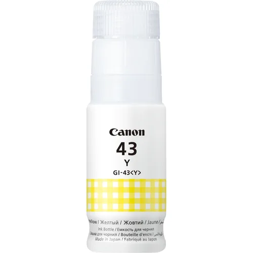 GI-43 Y EMB YELLOW INK BOTTLE .