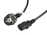 LANBERG CEE 77->IEC 320 C13 3m VDE Stromkabel schwarz