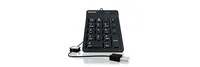 KeySonic ACK 118 BK Nummerisches Keypad USB
