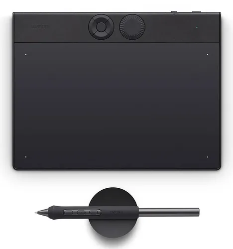 Wacom Intuos Pro Small – 2025 graphic tablet Black 187 x 105 mm USB/Bluetooth