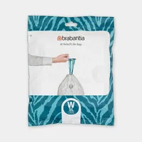 Brabantia Kehrichtsack PerfectFit W 5 l, 40 Stück - Parfümiert: Nein - Eigenschaften: Keine Eigenschaft - Verpackungseinheit: 40 Stück - Volumen: 5 l - Trageriemen: Ja - Material: Kunststoff