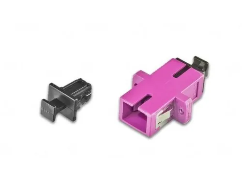 Lightwin LWL-Kupplung Multimode SC – SC, OM4, Simplex - Detailfarbe: Violett - Faserqualität: OM4 - Glasfaser Ausführung: Simplex - Anschluss LWL 1: SC - Anschluss LWL 2: SC