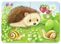 Ravensburger Kleinkinder Puzzle Süsse Gartenbewohner - Motiv: Tiere - Altersempfehlung ab: 2 Jahren - Tiefe: 21 cm - Eigenschaften: Keine Eigenschaft - Zertifikate: Keine Zertifizierung - Breite: 15 cm
