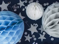 Partydeco Streudeko Kreise Silber - Motiv: Kreis - Detailfarbe: Silber - Material: Folie