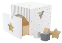 JABADABADO Sortierbox W7155 weiss 10x15x15cm