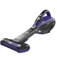 BLACK+DECKER Akku-Handsauger Dustbuster Pet Titanium/Violett - Fassungsvermögen: 500 ml - Staubsauger Typ: Akku-Handstaubsauger - Nasswischfunktion: Nein - Ladezeit: 960 min - Max. Laufzeit: 15 min - Spannung: 10.8 V