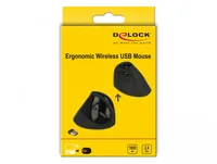 DeLOCK 12599 Maus Büro Rechts RF Wireless 1600 DPI