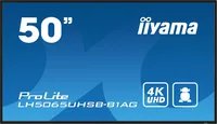 iiyama 50 Vivid-Bright Display with 4K resolution and 800cd/m² panels for illuminating communication