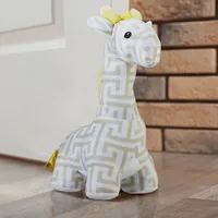 relaxdays Türsicherung Giraffe 35 x 15 x 25 cm - Packungsgrösse: 1 Stück - Detailfarbe: Beige - Gelb - Weiss - Sicherungstyp: Türsicherung