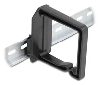 DELOCK Kabelbügel 70 x 70 mm mit Montageplatte schwarz