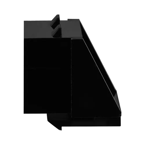 EFB Blindeinsatz RJ45 schwarz RAL9011, fr Keystoneausbrche, VPE 100