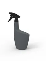Scheurich Smilla Anthracite, Grey Plastic