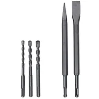 Bohrhammer TE-RH 32 4F Kit (rot/schwarz, 1.250 Watt, inkl. Bohrer, Spitz- und Flachmeißel)