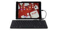 LMP Tastatur Lightning KB iOS und iPad OS - Tastatur Typ: Standard - Tastaturlayout: QWERTZ (CH) - Tastatur Features: Hotkeys - Keyboard Tasten: Chiclet (Notebook) - Detailfarbe: Schwarz - Ziffernblock: Nein