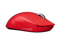 Logitech G PRO X SUPERLIGHT - Maus - 2.4 GHz - Rot
