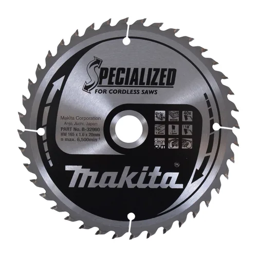 Makita Specialized circular saw blade 16.5 cm 1 pc(s)