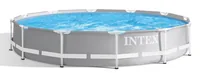 Intex Pool Prism Frame Set 366 x 76 cm - Volumen: 6503 l - Pumpentyp: Kartuschen-Filterpumpe - Schlauchsystem: 32 mm - Form: Rund - Länge: 366 cm - Breite: 366 cm