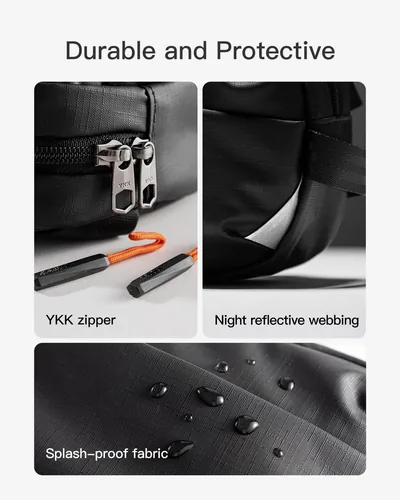 inateck Gürteltasche FB01002 black 24,5cm 14cm 5,5cm