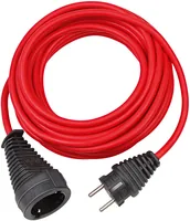 Brennenstuhl Verlängerungskabel 10m Kabel rot