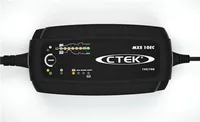 Ctek Batterieladegerät MXS 10EC - Maximaler Ladestrom: 10 A - Erhaltungsladung: Ja - Anwendungsbereich: LKW - PKW - Traktor - Spannung: 12 V - Kompatible Akkutypen: Blei (Pb)