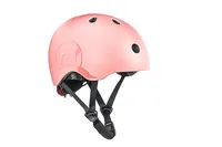 Scoot and Ride Kinderhelm Peach Orange, S-M/51 - 55 - Einsatzbereich: Kinder- & Jugendhelme - Scooter- & Skatehelme - Altersgruppe: Kinder - Verschluss: Magnetraster - Helmtyp: Halbschale - Nachhaltigkeit: Nicht angegeben - Kopfumfang von: 51 cm