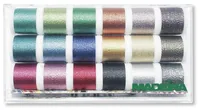 Madeira Näh- und Stickgarn Metallic Supertwist Garnbox Mehrfarbig - Detailfarbe: Mehrfarbig - Garn-Art: Nähgarn - Stickgarn - Set: Ja