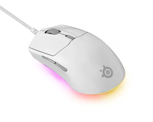 STEELSERIES Rival 3 Gen 2 Mouse - White