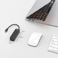 UNITEK HUB USB-C 4XUSB-A 3.1, ACTIVE, 10 WATT,H1117B