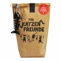 Wunderle Wundertüte Katzen Freunde - Produkttyp Geschenke: Wundertüten - Empfänger Geschenke: Für Männer - Für Frauen - Anlass: Weihnachten - Abschied - Geburtstag - Freundschaft - Fun - Ruhestand