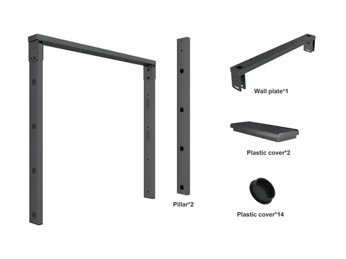Multibrackets Deckenhalterung Ceiling Mount Pro OM55N-D - Detailfarbe: Schwarz - Eigenschaften: Deckenmontage - Pivot - Maximale Bildschirmgrösse: 55  - Maximale Tragkraft: 80 kg