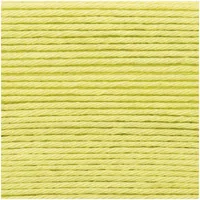 Rico Design Wolle Creative Ricorumi DK 25 g, Hellgrün - Packungsgrösse: 1 Stück - Länge: 57.5 m - Material: Baumwolle - Detailfarbe: Gelbgrün - Waschbar bei: 30 °C - Nadelstärke: 3 mm - 4 mm