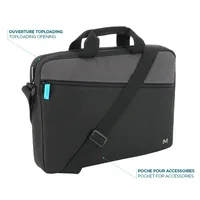 THEONE ESSENTIAL BRIEFCASE TOPLOADING 11-14IN - BLACK AND G
