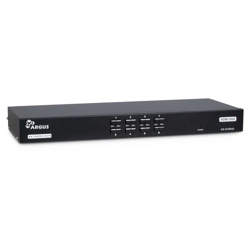 Inter-Tech KVM-Switch AS-9108HA Rackmount HDMI, 8xHDMIUSB retail