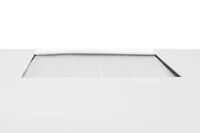 Wall-mounted network cabinet 19 4U, SOHO 241 x 540 x 400 mm, door glass, grey, unfolded, 60kg