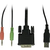 Inter-Tech KVM-Switch AS-9104DA RackmountDVI,4xDVIUSBAudio retail