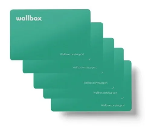 Wallbox RFID cards bundle 25