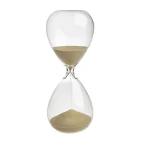 TFA Dostmann Sanduhr 19 cm, Gold - Eigenschaften: Keine Eigenschaft - Motiv: Ohne Motiv - Verpackungseinheit: 1 Stück - Detailfarbe: Transparent - Gold - Produkttyp: Sanduhr - Detailmaterial: Glas