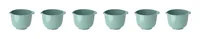 Rosti Eierbecher MiniBowl Margarethe 6er Set, Nordic green - Material: Acrylnitril-Butadien-Styrol (ABS) - Detailfarbe: Salbeigrün - Spülmaschinenfest: Ja