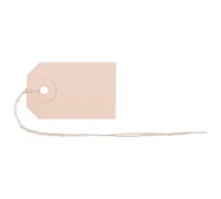 Biella 56105500U non-adhesive label 1000 pc(s) Brown Rectangle