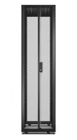 APC Easy Rack, 48U, Black, With Roof, Castors, Feet, 4 Brackets, and Bottom, No Side Panels, 2258H x 600W x 1000D mm