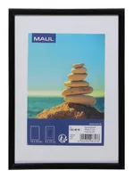 Maul Bilderrahmen MAULart Schwarz, 13 x 18 cm - Bildformat: 13 x 18 cm - Rahmenformat: 13 x 18 cm - Detailfarbe: Schwarz - Detailmaterial: Kunststoff - Grundmaterial: Kunststoff