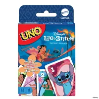 Mattel Spiele UNO Lilo und Stitch - Sprache: Multilingual - Kategorie: Kartenspiel - Altersempfehlung ab: 7 Jahren - Spieldauer: 30 min - Min. Anzahl Spieler: 2 - Max. Anzahl Spieler: 10