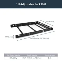UNIVERSAL SERVER RACK RAILS .